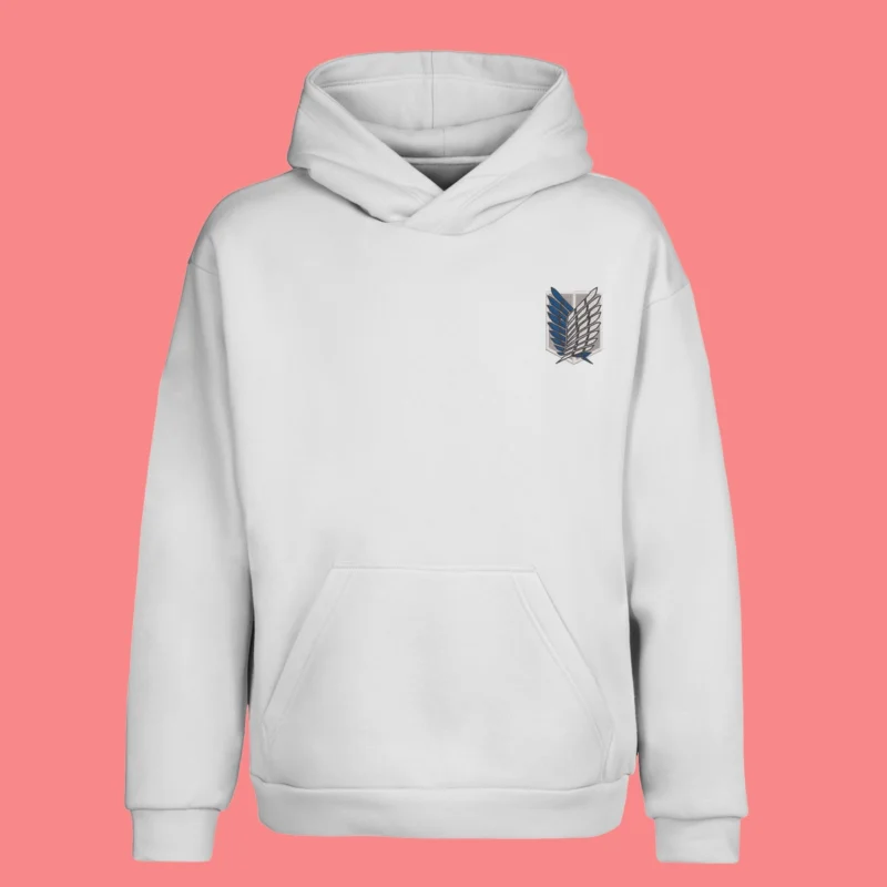 Scout Wings | L'Attaque des Titans | Sweat à capuche brodé