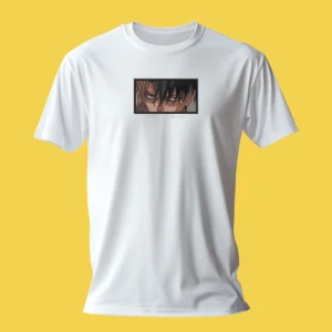 Levi Unbreakable Eyes | L'Attaque des Titans | T-shirt brodé