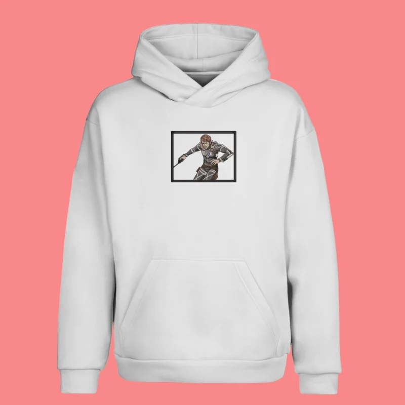 Jean Swift Strike | L'Attaque des Titans | Sweat à capuche brodé