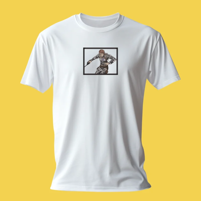 Jean Swift Strike | L'Attaque des Titans | T-shirt brodé