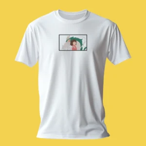 Chihiro & Haku Spirit Bond | Le Voyage de Chihiro | T-shirt brodé