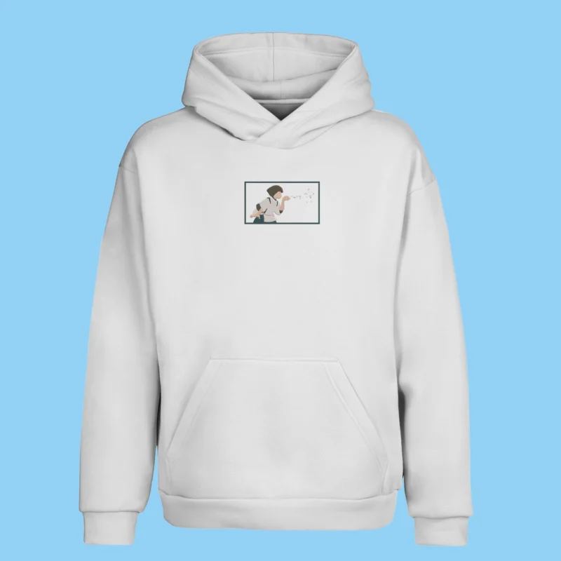 Haku Spirit Breeze | Le Voyage de Chihiro | Sweat à capuche brodé
