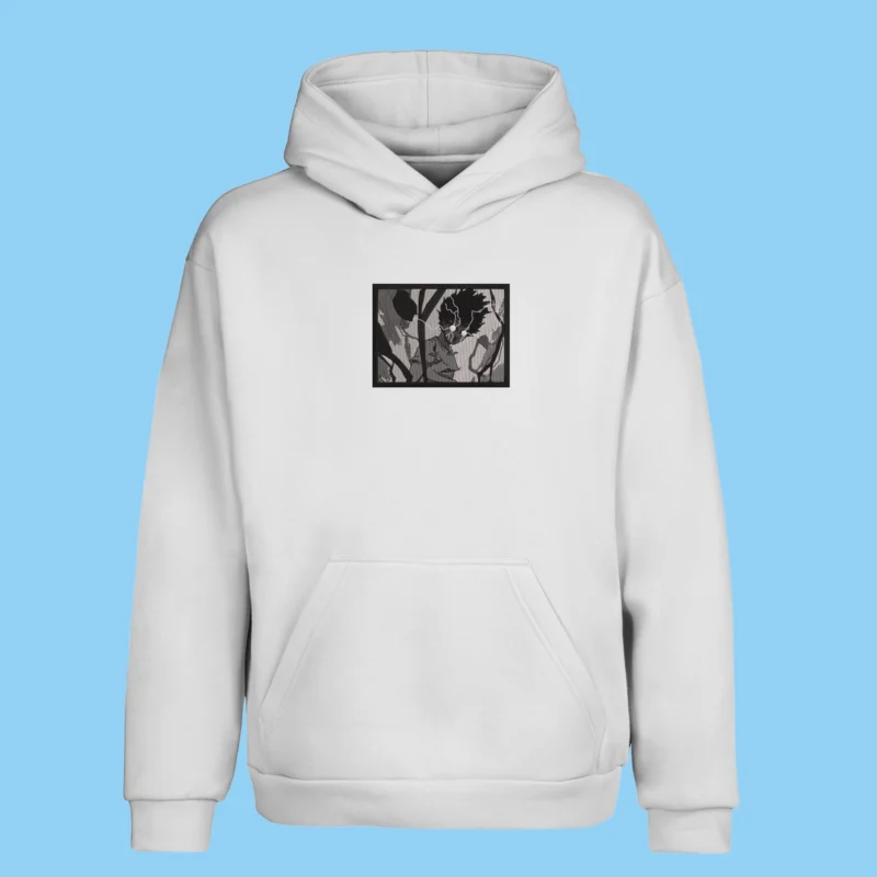 Shigeo Psychic Power | Mob Psycho 100 | Sweat à capuche brodé