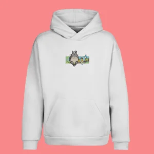 Totoro Forest Friends | Mon voisin Totoro | Sweat à capuche brodé