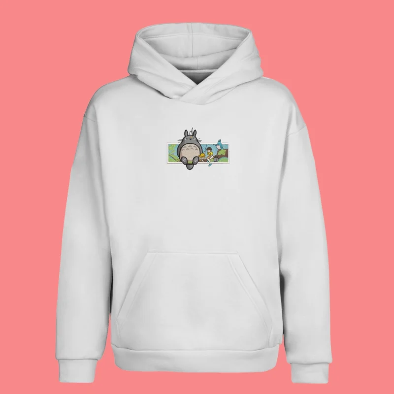 Totoro Forest Friends | Mon voisin Totoro | Sweat à capuche brodé