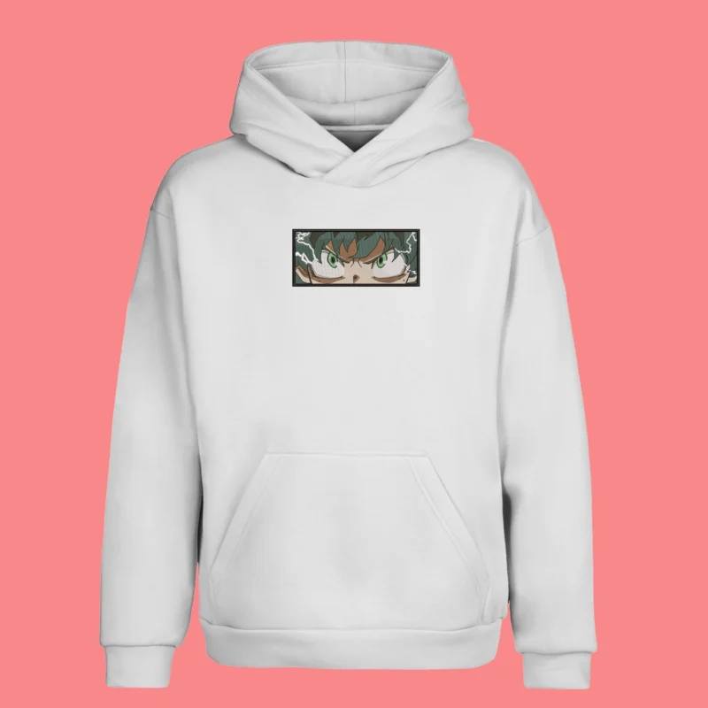 Izuku Power Eyes | My Hero Academia | Sweat à capuche brodé