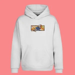 Shoto Flame Fist | My Hero Academia | Sweat à capuche brodé