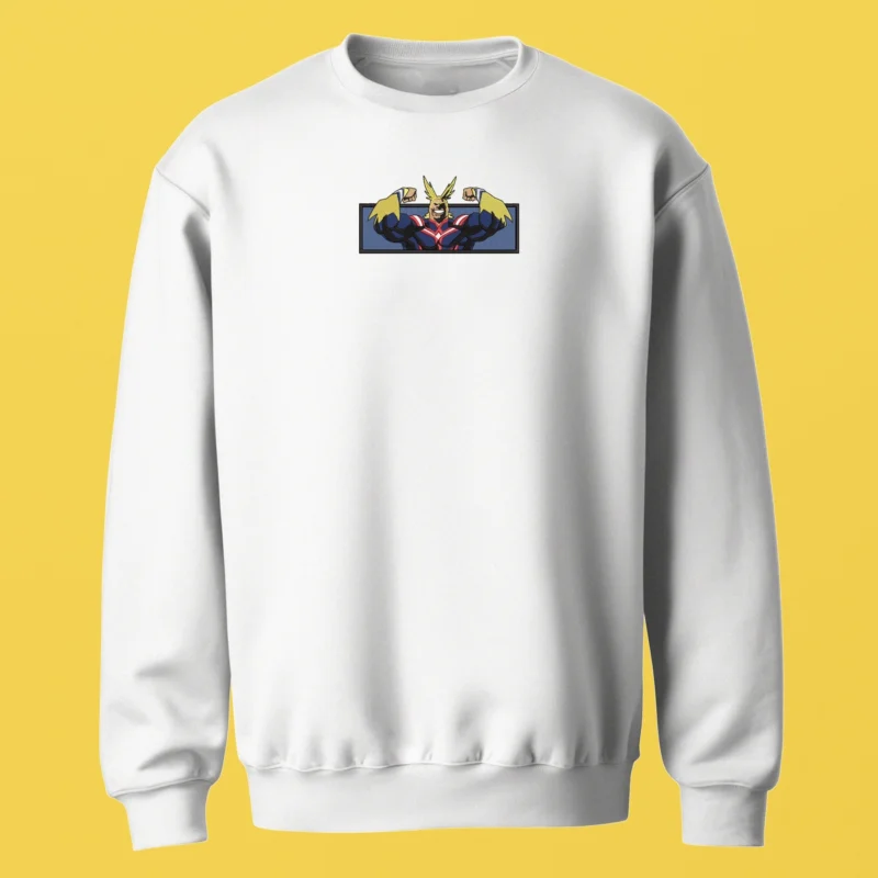 All Might Plus Ultra | My Hero Academia | Sweatshirt brodé