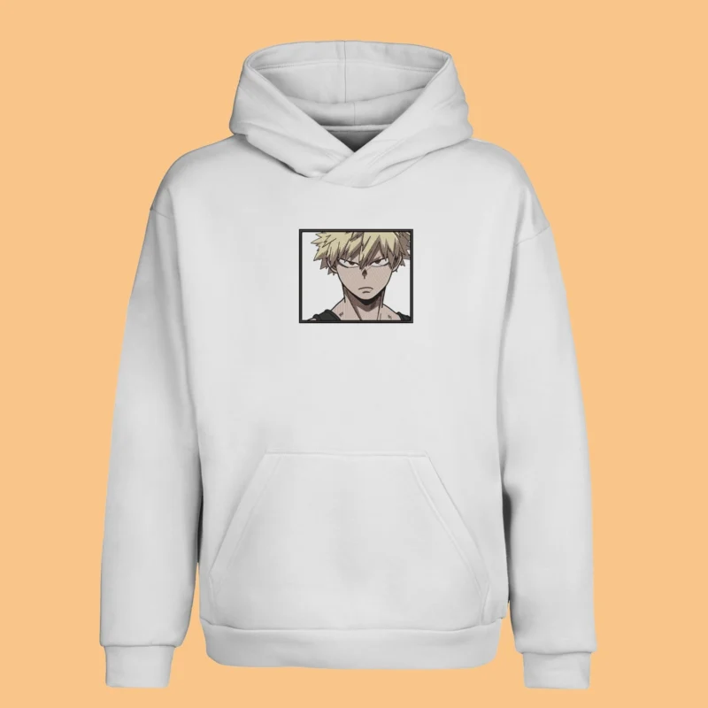 Bakugo Explosive Rage | My Hero Academia | Sweat à capuche brodé