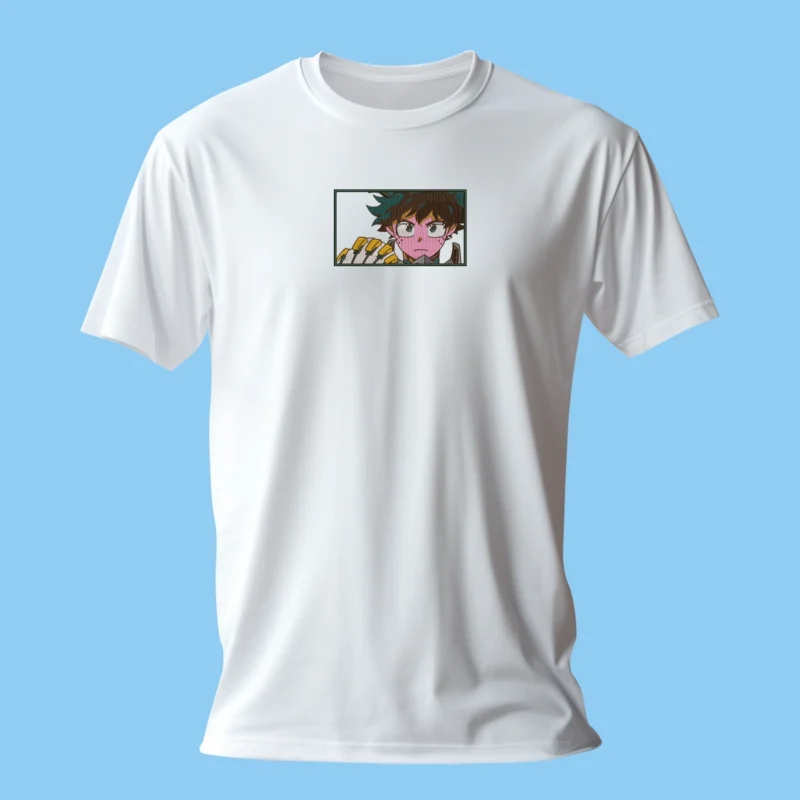 Deku Hero Drive | My Hero Academia | T-shirt brodé