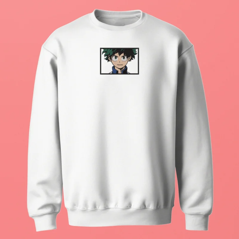 Deku Focused | My Hero Academia | Sweatshirt brodé