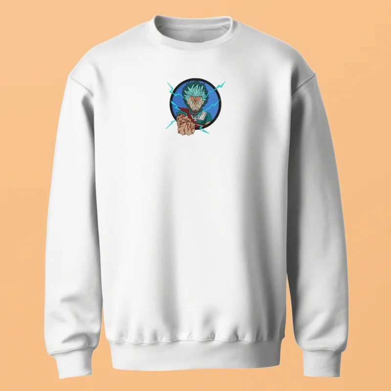Deku Power Surge | My Hero Academia | Sweatshirt brodé