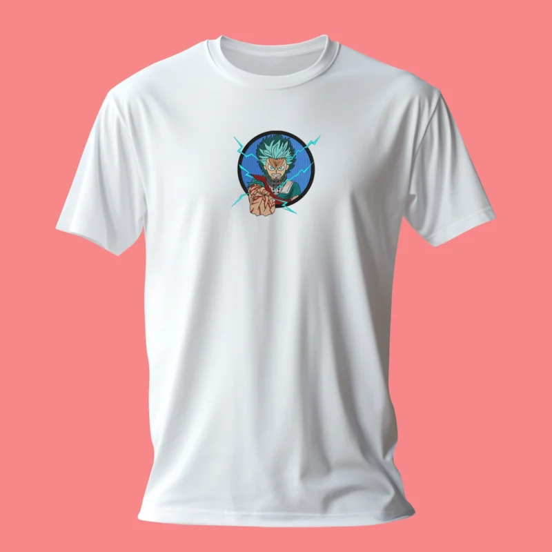 Deku Power Surge | My Hero Academia | T-shirt brodé