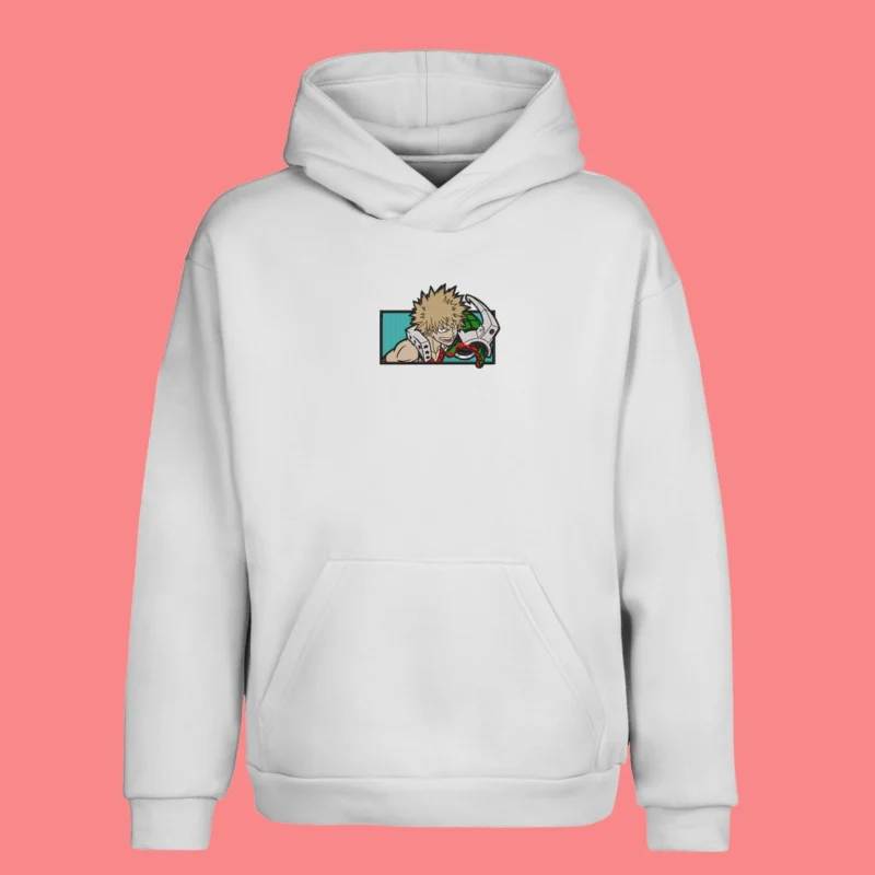 Bakugo Rage | My Hero Academia | Sweat à capuche brodé