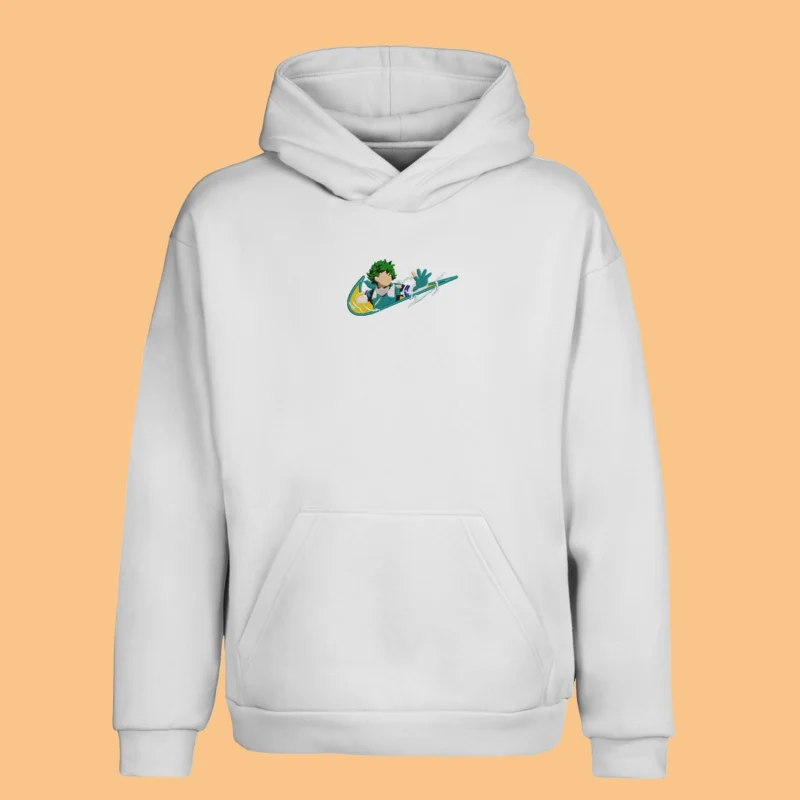 Deku Electric Strike | My Hero Academia | Sweat à capuche brodé