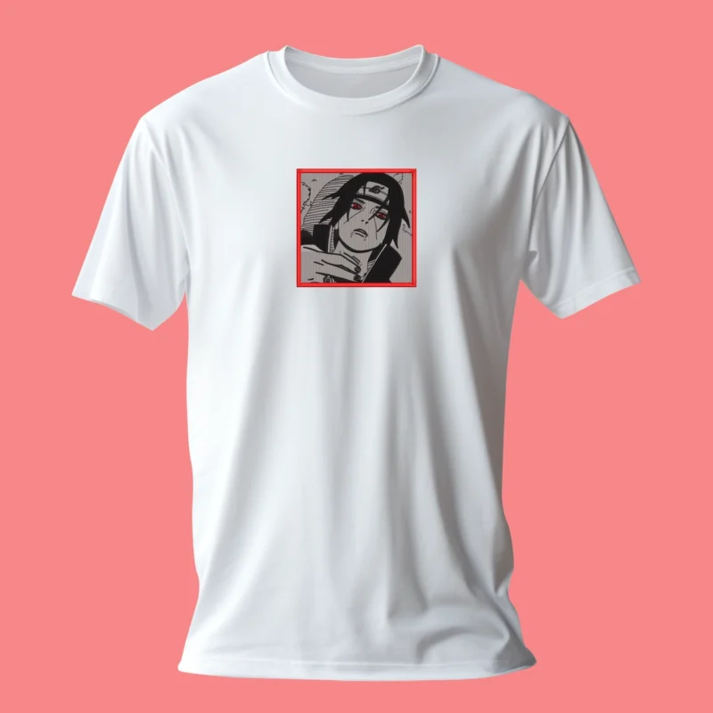 Itachi Eternal Eyes | Naruto | T-shirt brodé