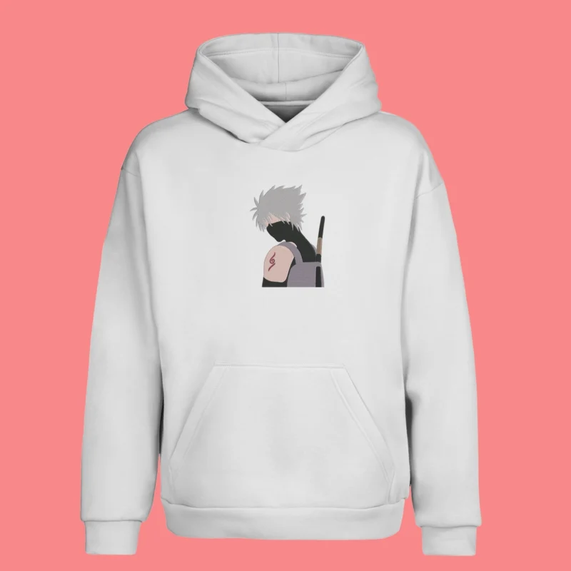 Kakashi Silent Shadow | Naruto | Sweat à capuche brodé