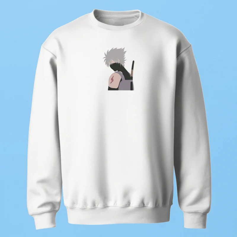 Kakashi Silent Shadow | Naruto | Sweatshirt brodé