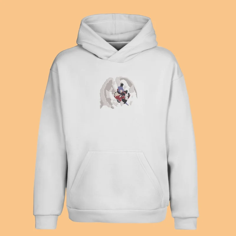 Konan Paper Wings | Naruto | Sweat à capuche brodé