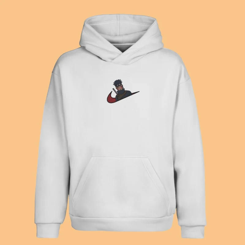 Shisui Eyes Tears | Naruto | Sweat à capuche brodé