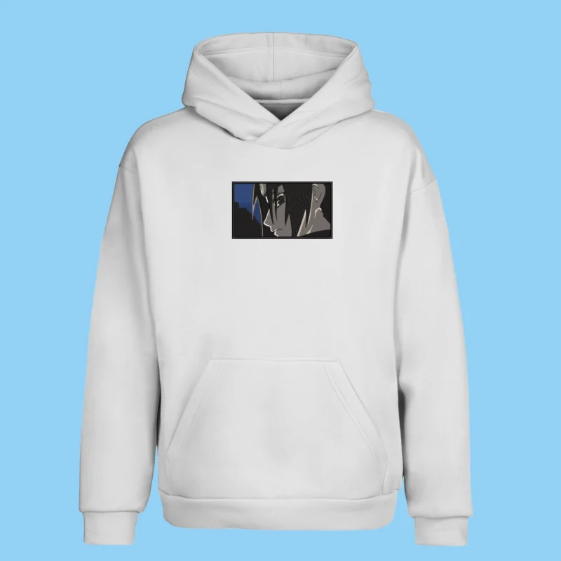 Itachi One Eye | Naruto | Sweat à capuche brodé