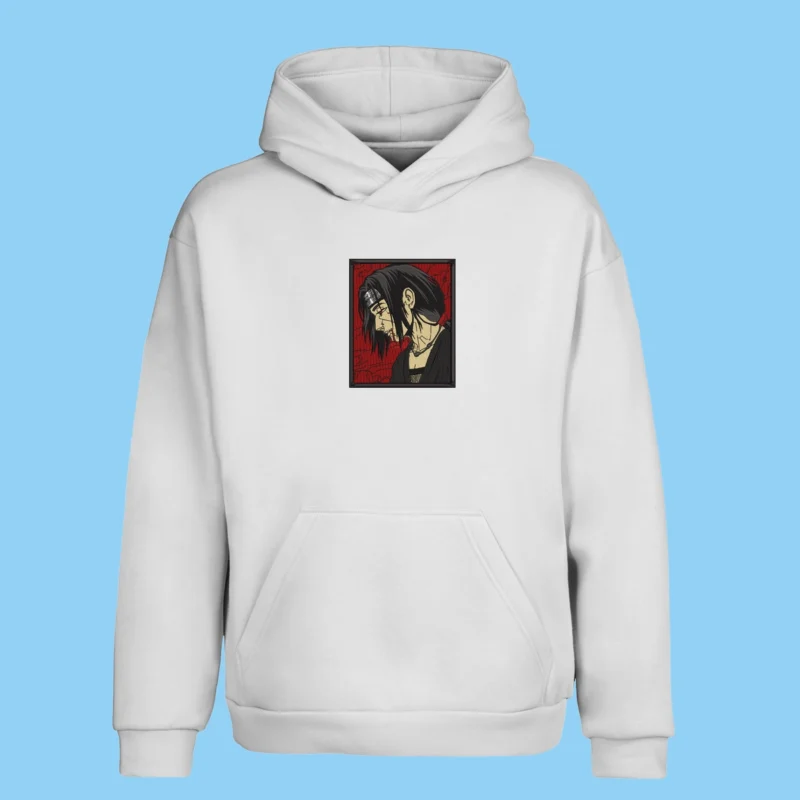 Itachi Profile | Naruto | Sweat à capuche brodé