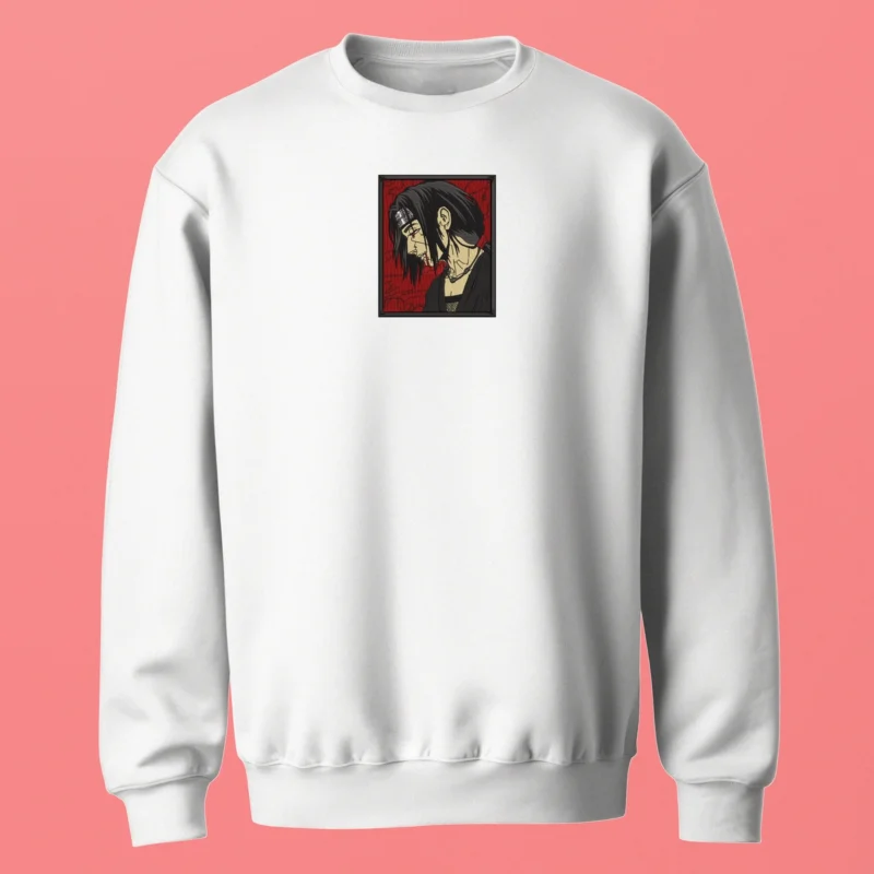 Itachi Profile | Naruto | Sweatshirt brodé