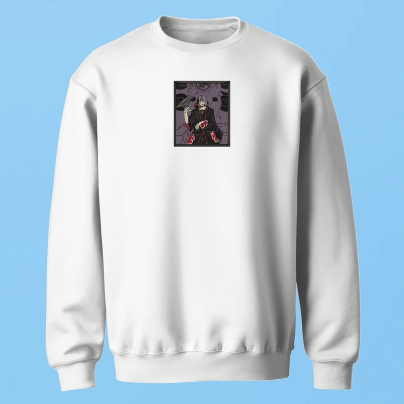 Itachi Crow King | Naruto | Sweatshirt brodé
