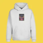 Sweat à capuche brodé Hashirama Senju (Sage Power) blanc – Naruto