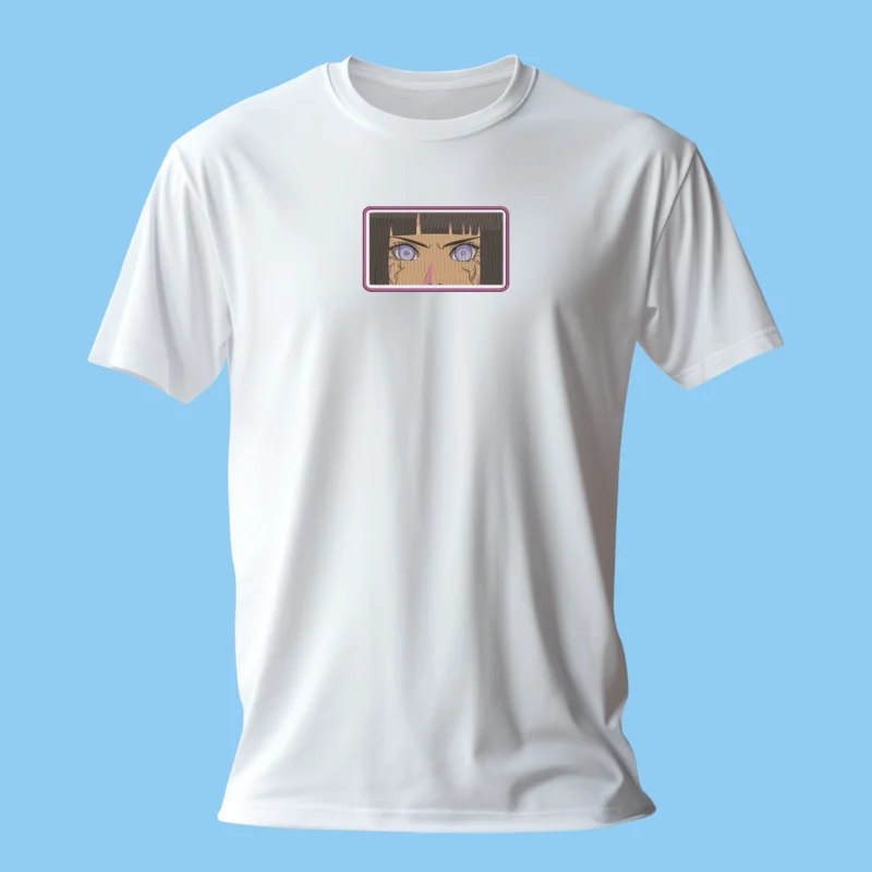 Hinata Eyes | Naruto | T-shirt brodé