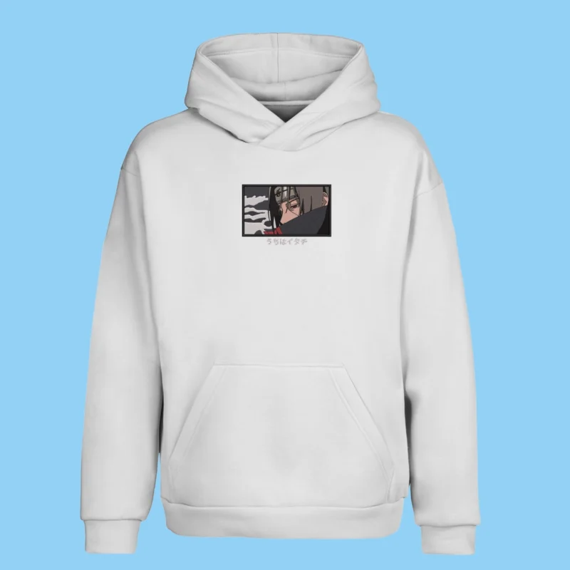 Itachi Silence | Naruto | Sweat à capuche brodé