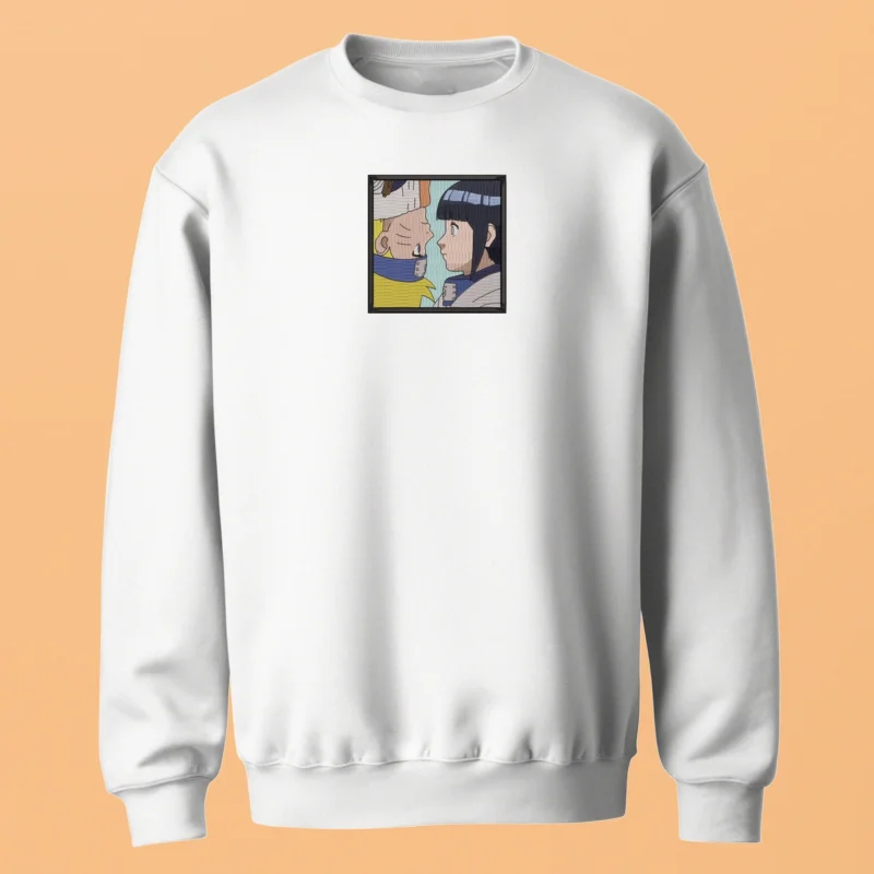 Naruto & Hinata Destiny | Naruto | Sweatshirt brodé