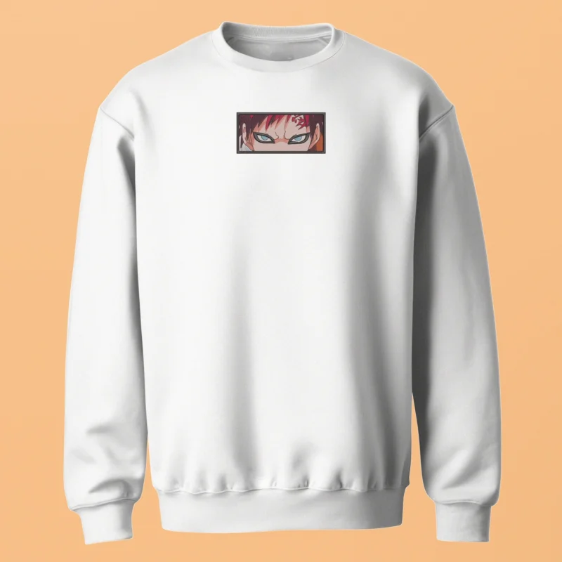 Gaara Eyes | Naruto | Sweatshirt brodé