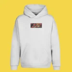 Sweat à capuche brodé Pain (Power) blanc – Naruto