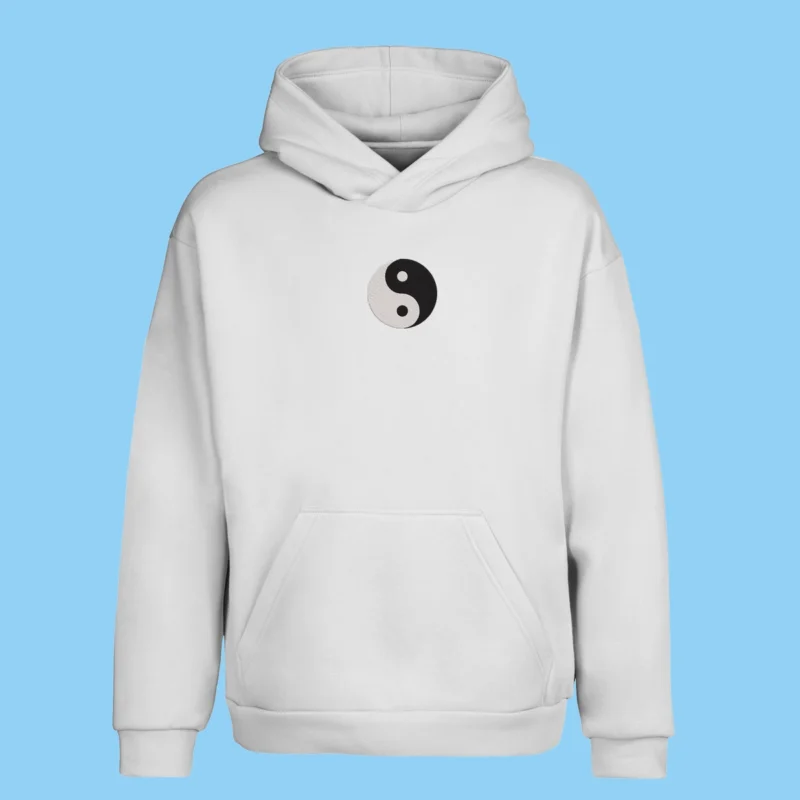 Yin-Yang | Naruto | Sweat à capuche brodé