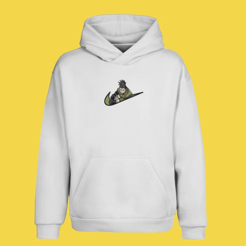 Shikamaru Planning | Naruto | Sweat à capuche brodé