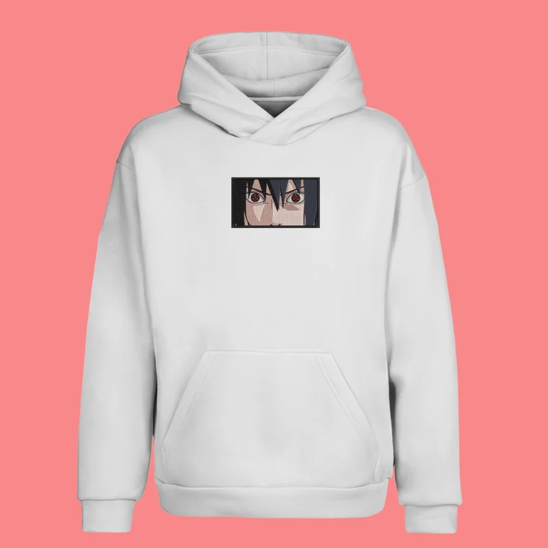 Sasuke Eyes | Naruto | Sweat à capuche brodé