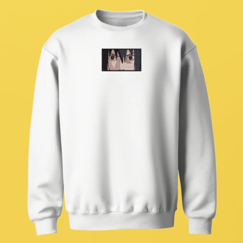 Sasuke Eyes | Naruto | Sweatshirt brodé