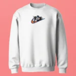 Sweatshirt brodé Ryuk Shinigami blanc – Death Note