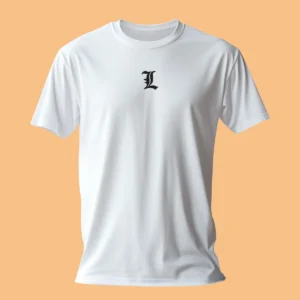 Emblem L | Death Note | T-shirt brodé
