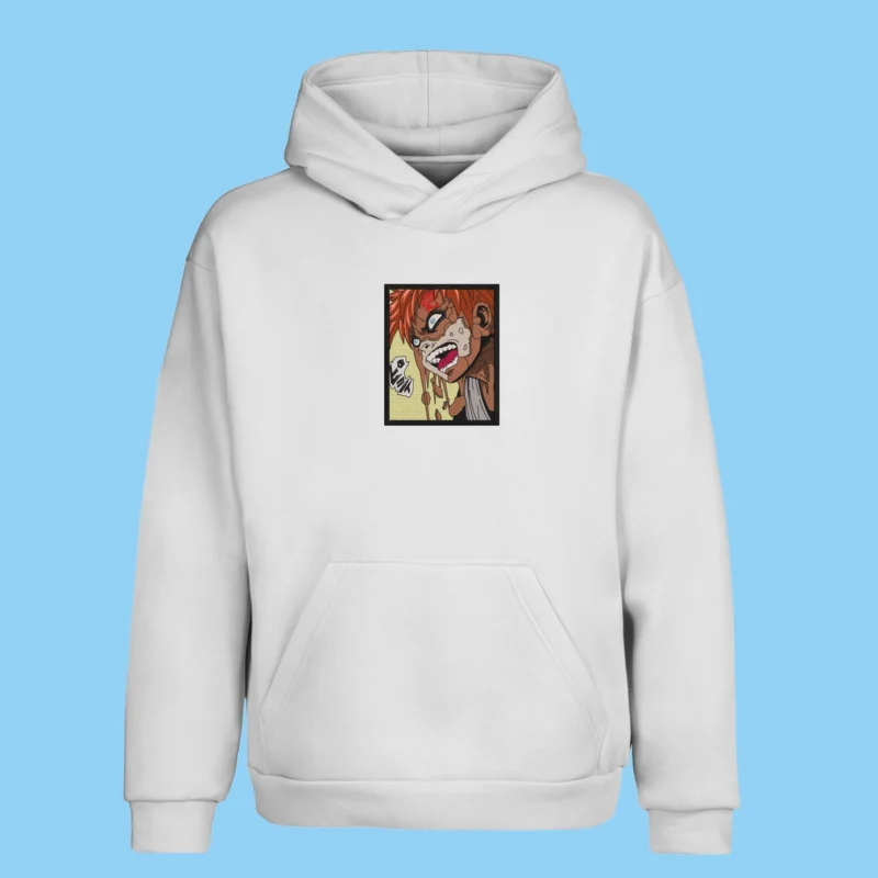 Gaara Furious | Naruto | Sweat à capuche brodé