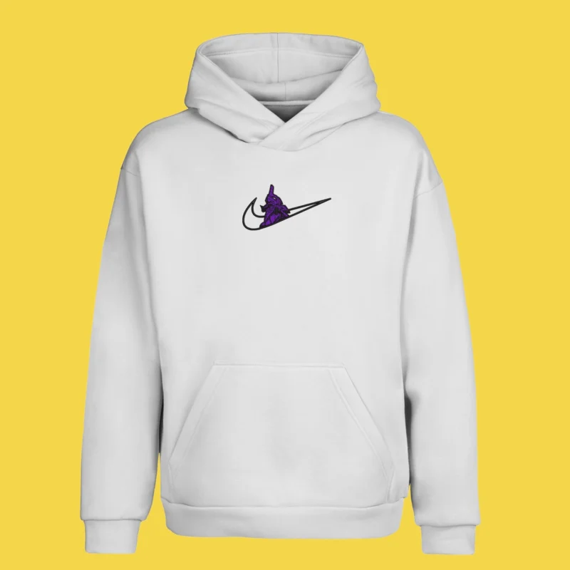 Eva-01 Purple | Neon Genesis Evangelion | Sweat à capuche brodé