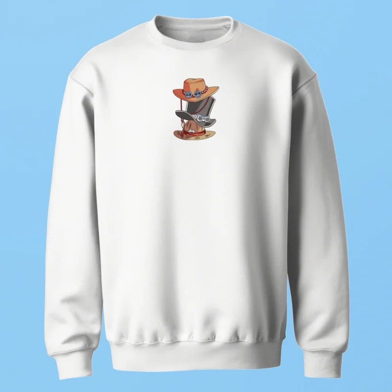 One Piece Hats | One Piece | Sweatshirt brodé