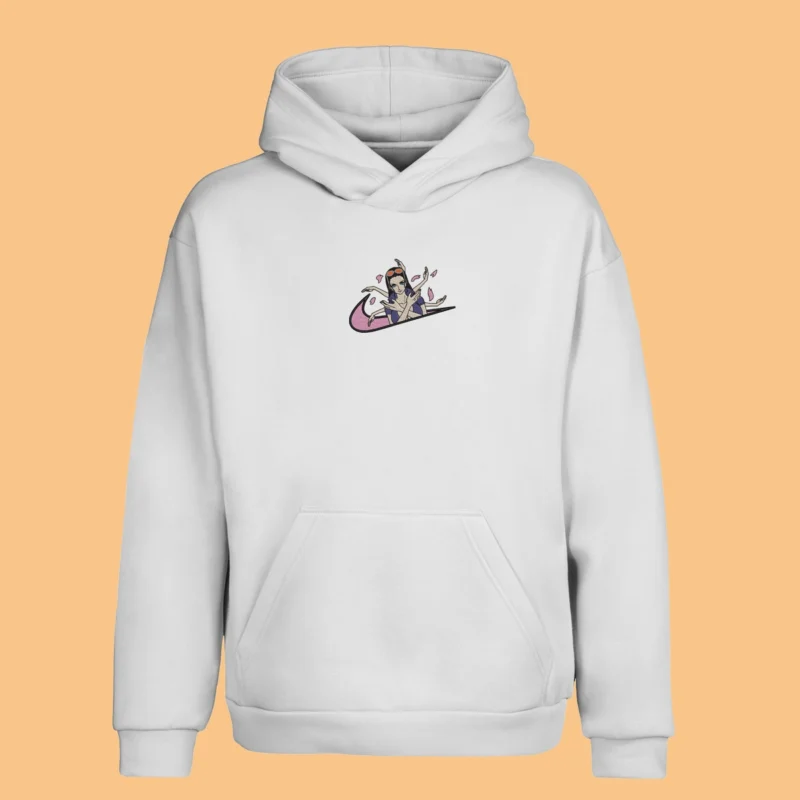 Nico Robin Petals | One Piece | Sweat à capuche brodé