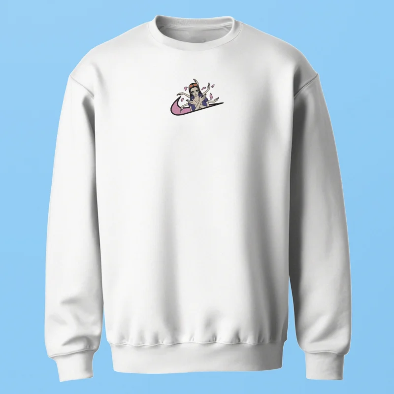 Nico Robin Petals | One Piece | Sweatshirt brodé