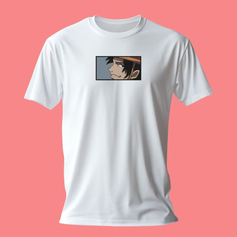 Ace Smirk | One Piece | T-shirt brodé