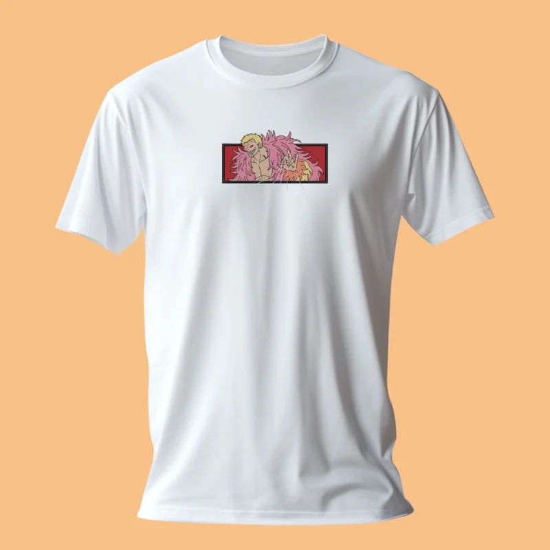 Doflamingo Threads | One Piece | T-shirt brodé