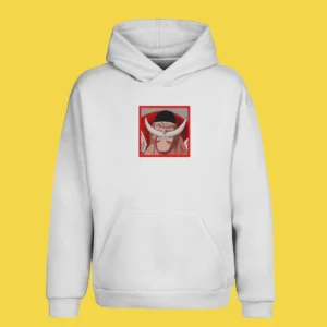 Edward Newgate Whitebeard | One Piece | Sweat à capuche brodé