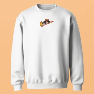 Ace Flame Smile | One Piece | Sweatshirt brodé