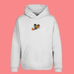 Sweat à capuche brodé Ace et Sabo (Fire Brothers) blanc – One Piece